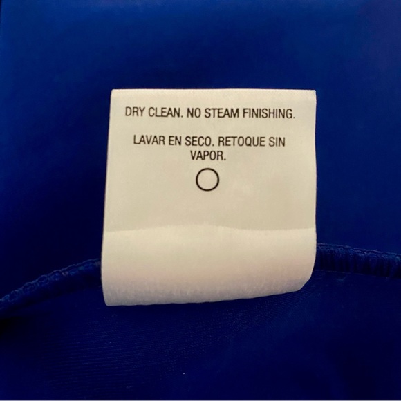 Blue Business Causal Metaphor Dress - Picture 5 of 5